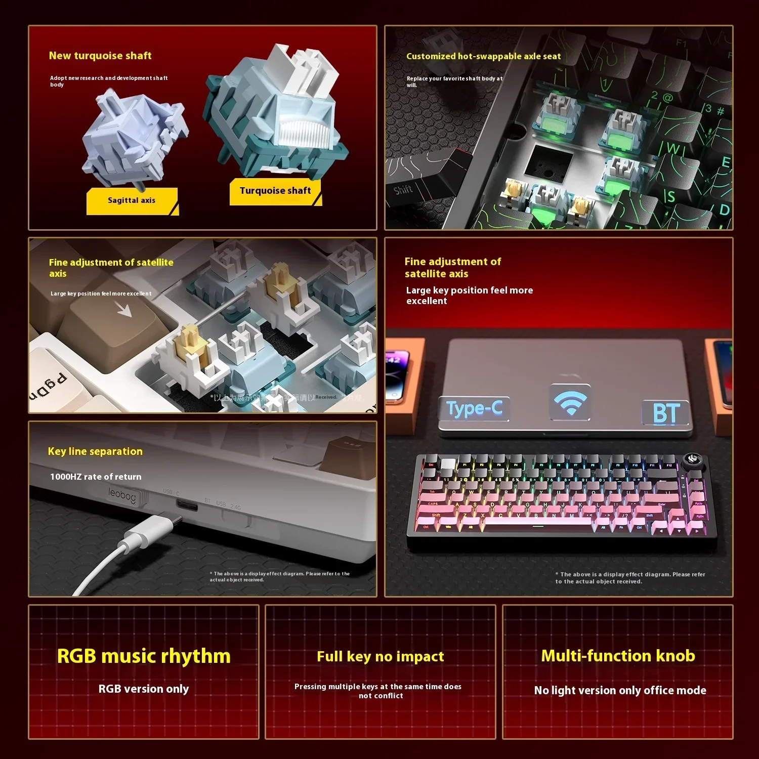Leobog Hi75C Hi75 Hi75C Pro al – Gaming Keyboard Number Pad recenzja i cena