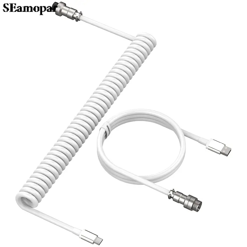 Kabel spiralny do klawiatury m – Gaming Keyboard Type C recenzja i cena