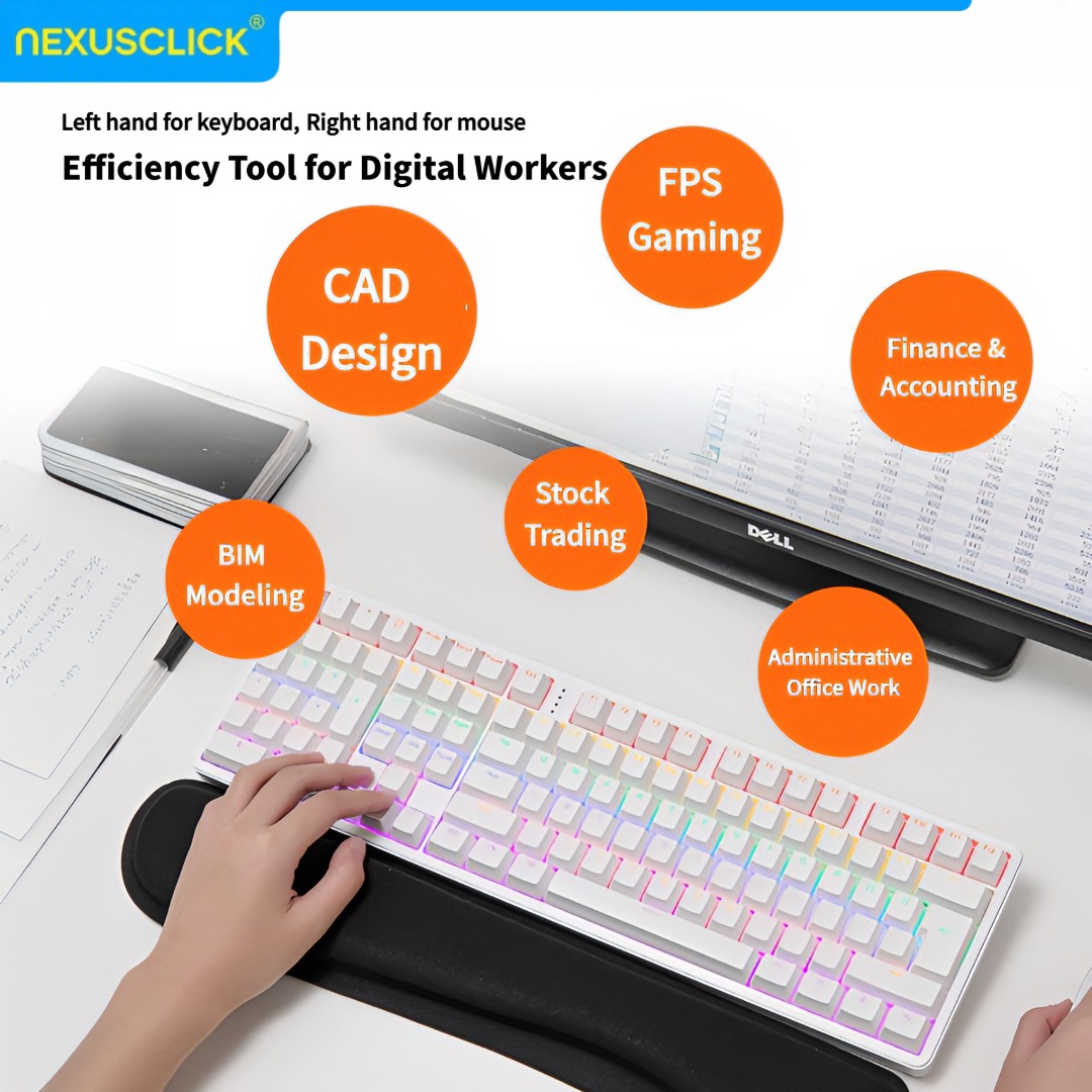 Ergonomiczna klawiatura mechan – Gaming Keyboard Number Pad recenzja i cena