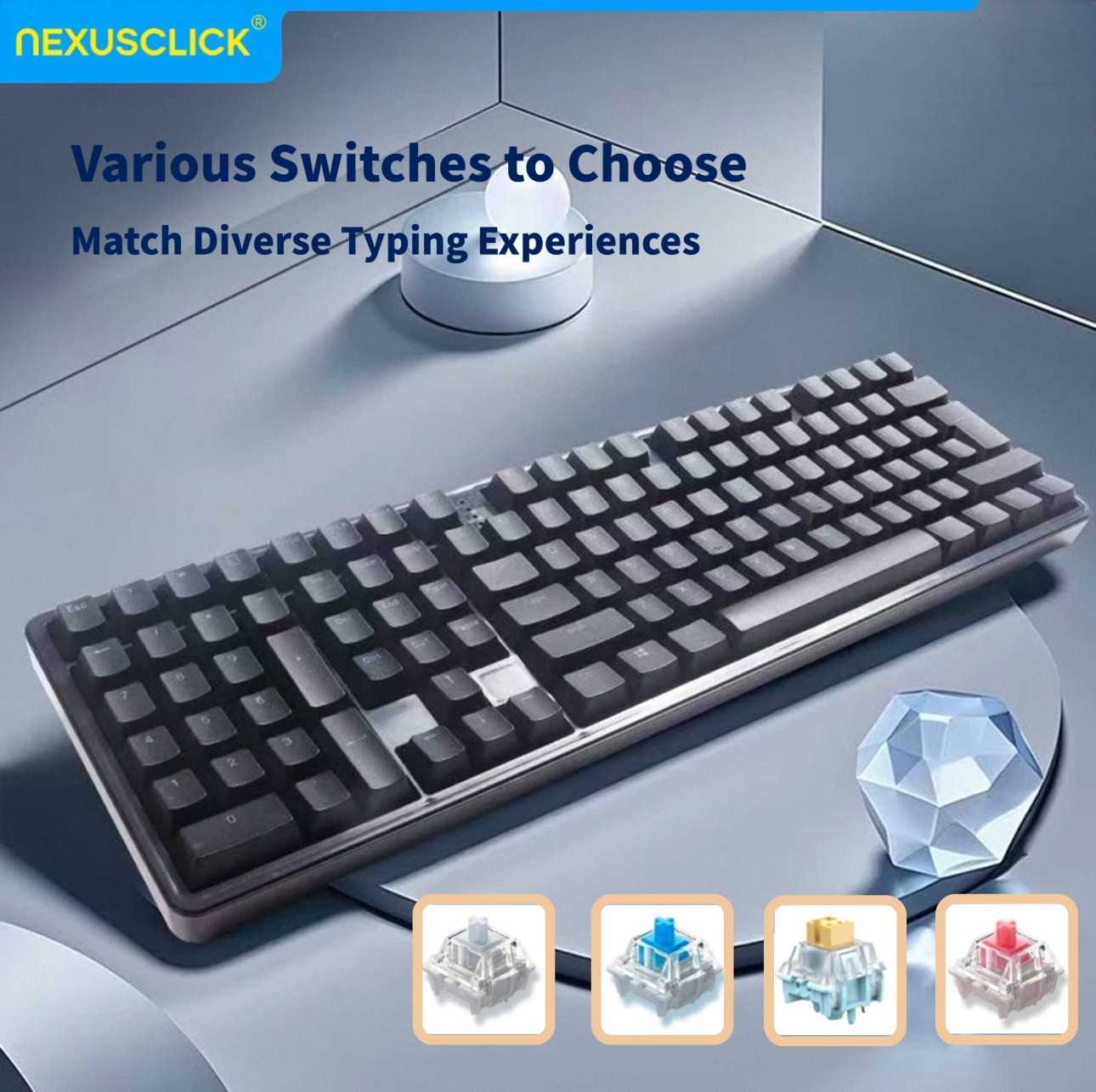 Ergonomiczna klawiatura mechan – Gaming Keyboard Number Pad recenzja i cena